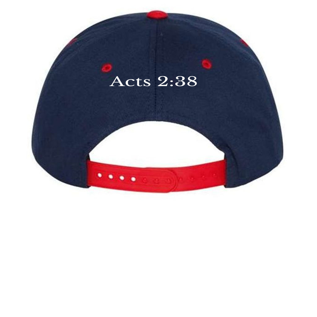 Navy/ Red - Y6007 - BACK
