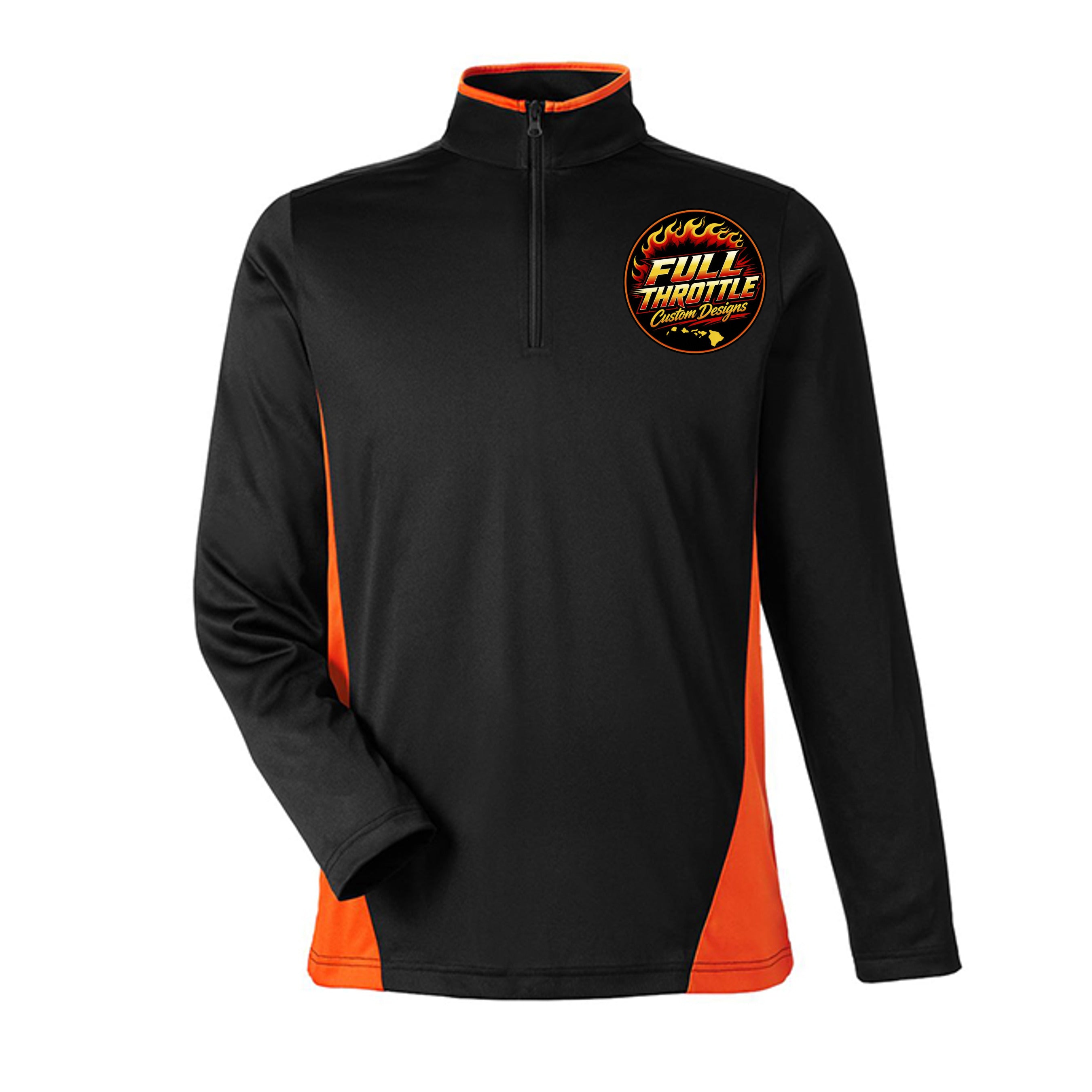 BLACK/ TEAM ORANGE - M786 - FRONT
