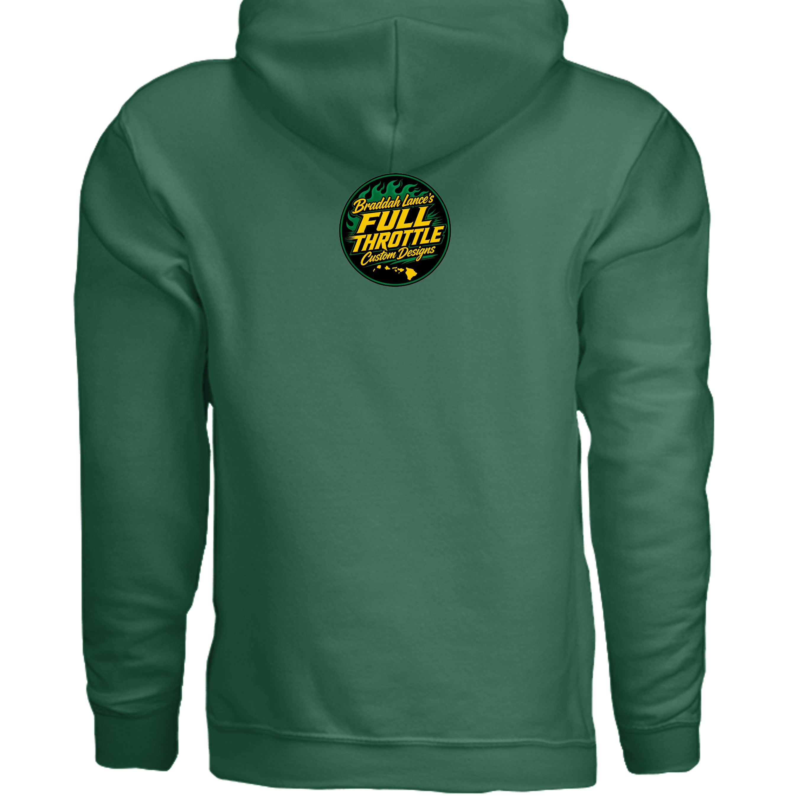 Fan Dark Green - G185 - BACK