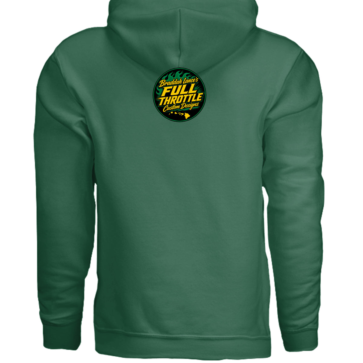 Fan Dark Green - G185 - BACK