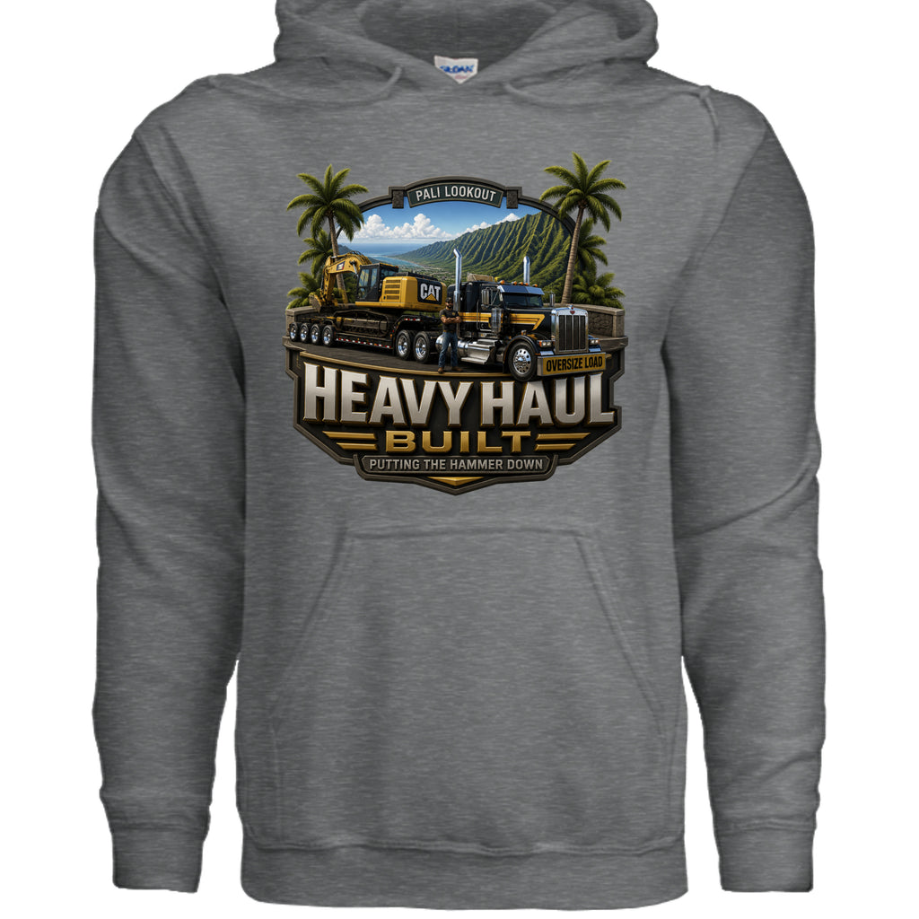 Fan Charcoal Heather - G185 - FRONT